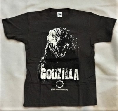 60th ANNIVERSARY GODZILLA T-SHIRT SIZE SMALL MINT TOHO LICENSD! LAST1! USA SELLR-image