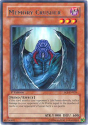 Memory Crusher - SOI-EN029 - Rare - 1st Edition NM YuGiOh!  Booster Set Cards (G-image