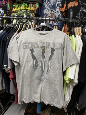 Vintage 90’s Godzilla Movie T-Shirt Adult Size Large-image