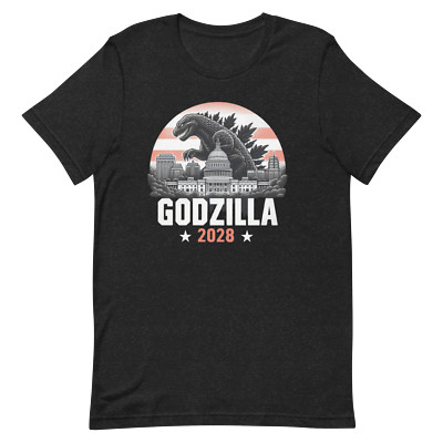 Godzilla 2028 President Unisex T-shirt-image