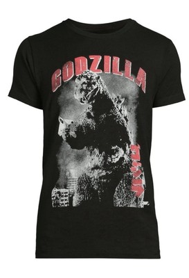 New-men's Retro Godzilla  Movie Classic T-Shirt (S)-image
