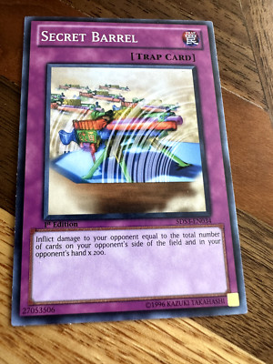 Secret Barrel 5DS3-EN034 1st Edition Common NM + BONUS-image