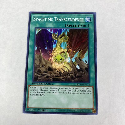 Yugioh Spacetime Transcendence SGX4-ENC16 1st Edition Midterm Destruction-image