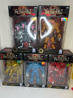 Yu-Gi-Oh! - PhatMojo Series 1 Limited Edition Figure Lot of 5 w/ Exclusive Cards-image