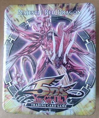 Yu-Gi-Oh! 5D's * Majestic Red Dragon * EMPTY * Collectible Tin -image