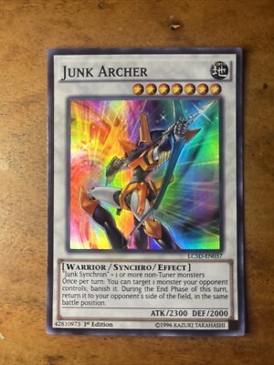 Yu-Gi-Oh! TCG Junk Archer Legendary Collection 5D's LC5D-EN037 1st Edition Super-image