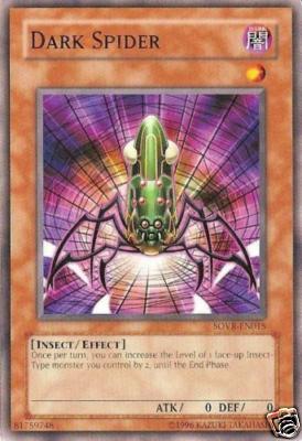 SOVR EN015 UNL ED 3X DARK SPIDER COMMON CARDS-image