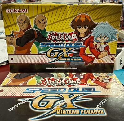 Yu-Gi-Oh TCG Speed Duel GX: MIDTERM PARADOX Mini Box Loaded Factory Sealed NEW-image