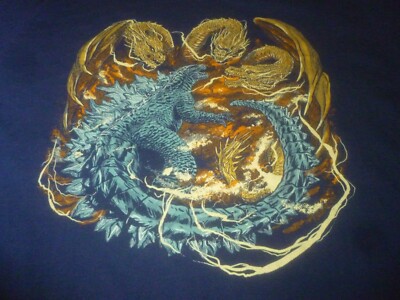 Godzilla Shirt - Used Size L - Very Good condition!!!-image