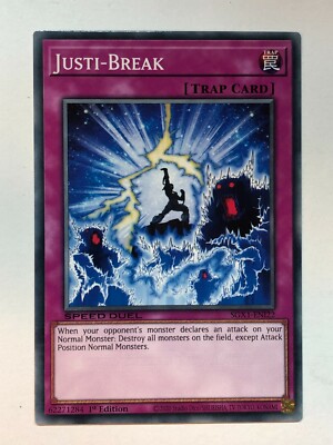 Yu-Gi-Oh! Speed Duel GX: Duel Academy Justi-Break SGX1-ENI22 NM/M-image