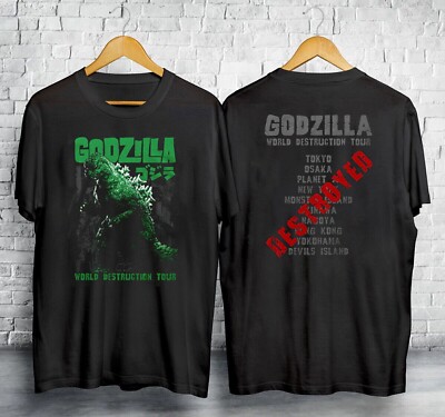 D002 - Godzilla World Destruction Tour T-Shirt-image