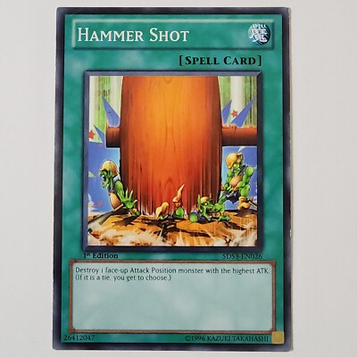 Hammer Shot - 5DS3-EN026 - HP - Common - 1st ed - Yugioh-image