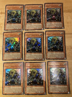 YuGIOh 1 Piece = 1 Card Andro Sphinx EP1-EN002 Ultra Rare NM/NM/EXC+-image