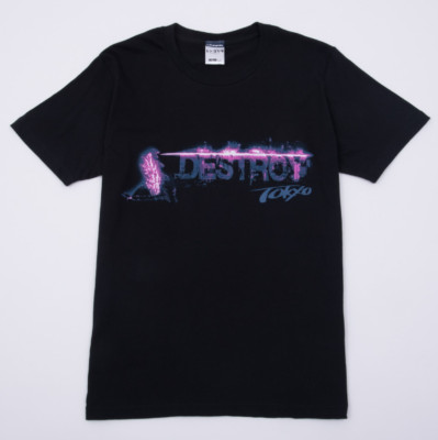 DESTROY T-shirt TOHO Godzilla Store Collection Japanese Character Monster Kaiju-image