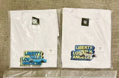 Liberty Walk LBWK LB White Mens T-Shirt Nissan Silvia S15 Kenmari Skyline GT-R-image
