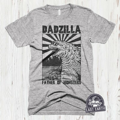 Father Of Monsters Dadzilla Shirt, Godzilla Tshirt, Funny Dad Gift, Fathers Day-image