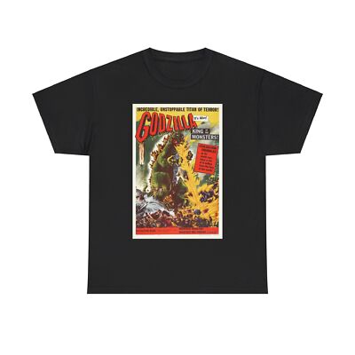 GODZILLA Movie Poster The Original Short Sleeve Tee-image