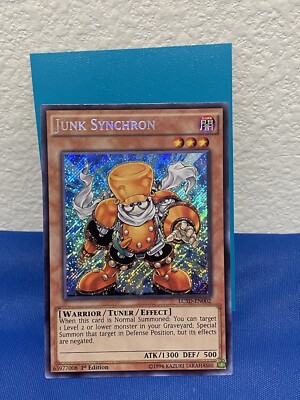 Yugioh Junk Synchron 1st Ed Secret Rare LC5D-EN002 NM-image