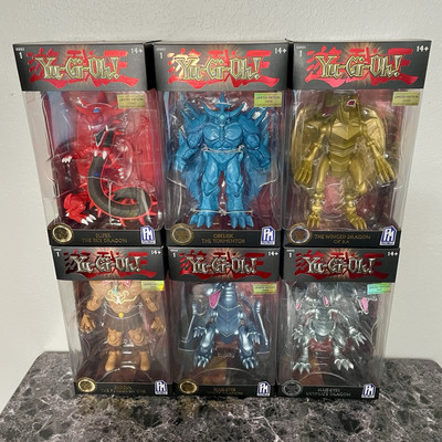 Yu-Gi-Oh! PhatMojo Series 1 Figures Exclusive Cards Limited Edition Set Of 6 NEW-image