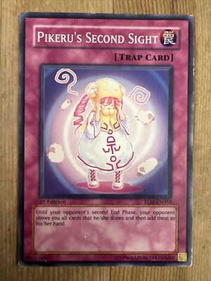 Pikeru's Second Sight - TLM-EN050 - Common - 1st Edition LP YuGiOh!  Booster Set-image