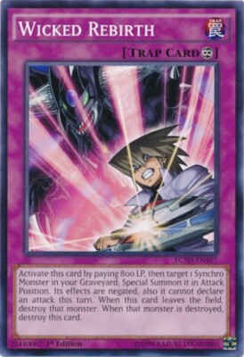 Wicked Rebirth - LC5D-EN107 - Common - 1st Edition x3 - Near Mint-image