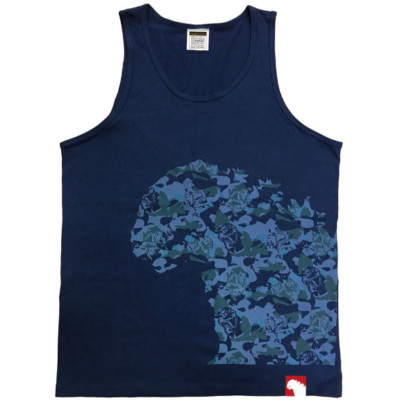 Tank Top Camouflage Sleeveless TOHO Godzilla Store Japanese Character Monster-image