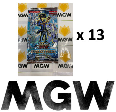 Yu Gi Oh! TCG 5D's Duelist Pack Yusei Lot of 13 English 1st Ed Factory Sealed-image