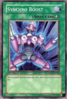 Synchro Boost - 5DS2-EN032 - Common - 1st Edition x1 - Near Mint-image