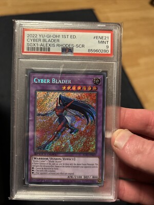 Cyber Blader (Secret Rare) SGX1-ENE21 Speed Duel GX: Duel Academy Box 1st...-image