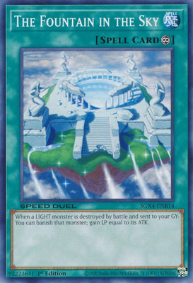 Speed Duel GX: Midterm Destruction #SGX4-ENB14 The Fountain in the Sky-image