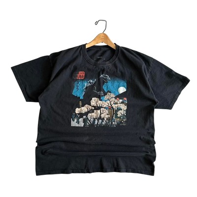 Godzilla Cherry Blossom Japanese Shirt XL-image