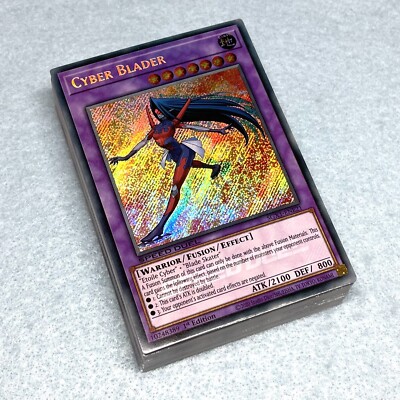 Yugioh GX Alexis Rhodes Premium 63 Card Deck Cyber Angel Blader + Extras-image
