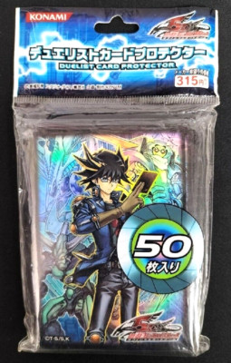 Yugioh 5D's Official Card Protector Yusei Fudo 50 Sleeves Japanese Sleeve NEW-image
