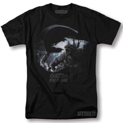Godzilla Minus One Shirt Classic Movie Vintage Graphic Design T-Shirt-image