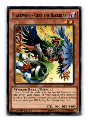 Blackwing - Gust the Backblast - LC5D-EN121 1st Edition - YuGiOh-LP-image