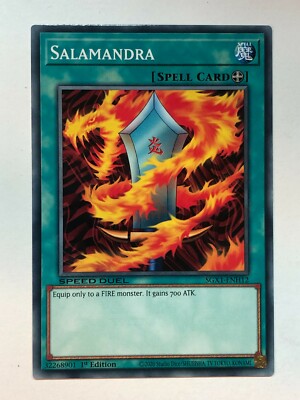 Yu-Gi-Oh! Speed Duel GX: Duel Academy Salamandra SGX1-ENH12 NM/M-image