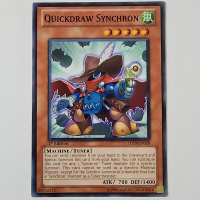 Quickdraw Synchron - 5DS3-EN018 - LP/MP - Common - 1st ed - Yugioh-image