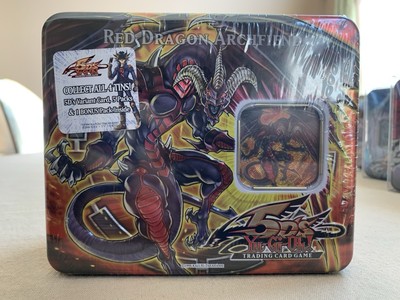 Yugioh - 2008 5D’s Red Dragon Archfiend Tin - Factory Sealed-image