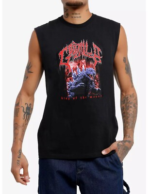 Godzilla Metal Unisex Tank Tops for Fan-image