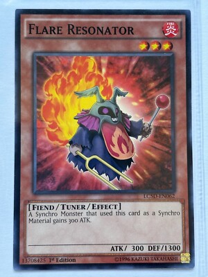 Yu-Gi-Oh Flare Resonator LC5D-EN062 Common 1st Edition NM-image