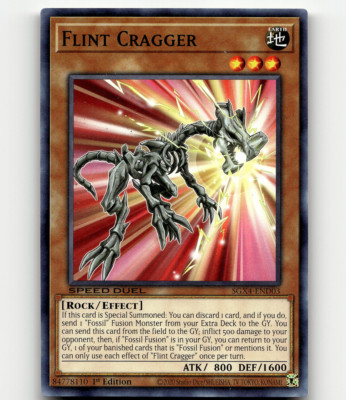 Yugioh Flint Cragger - Speed Duel GX: Midterm Destruction-image
