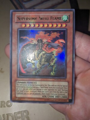 Yu-Gi-Oh! TCG Supersonic Skull Flame 5D's Wheelie Breakers WB01-EN001 Unlimited-image
