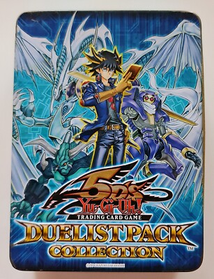 Authentic Yu-Gi-Oh! 5D's Duelist Pack Collection Tin Box 2009 EMPTY-image