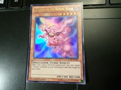 PT11 YUGIOH SVARTALF OF THE NORDIC ALFAR LC5D-EN182 1ST EDITION ULTRA RARE M/NM-image