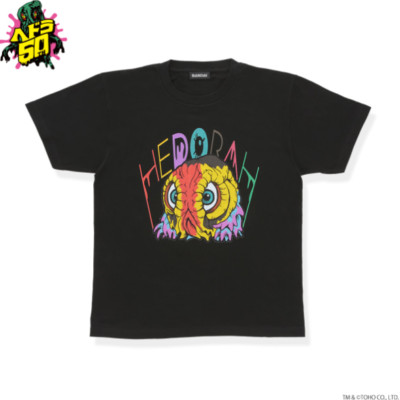 Godzilla Hedorah Graphic T-shirt Black TOHO Godzilla Store Japan Monster Kaiju-image