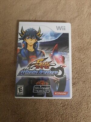 Yu-Gi-Oh 5D's Wheelie Breakers (Nintendo Wii, 2009) Complete *NO CARDS* TESTED -image