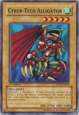 Cyber-Tech Alligator - 5DS2-EN003 - Common - 1st - LP-image