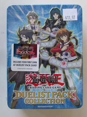 YUGIOH 2008 GX DUELIST PACK COLLECTION TIN ENGLISH 1ST ED MINT SEALED-image
