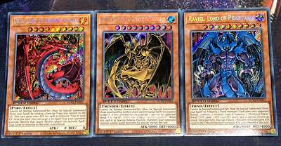 YuGiOh Sacred Beasts Holographic Secret Rare Set 1st Edition + Bonus-image