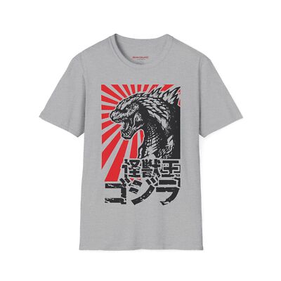 Godzilla Japan t-shirt // Vintage looking Godzilla // Monster // Tokyo-image